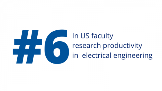 #6 in electrical engineering productivity