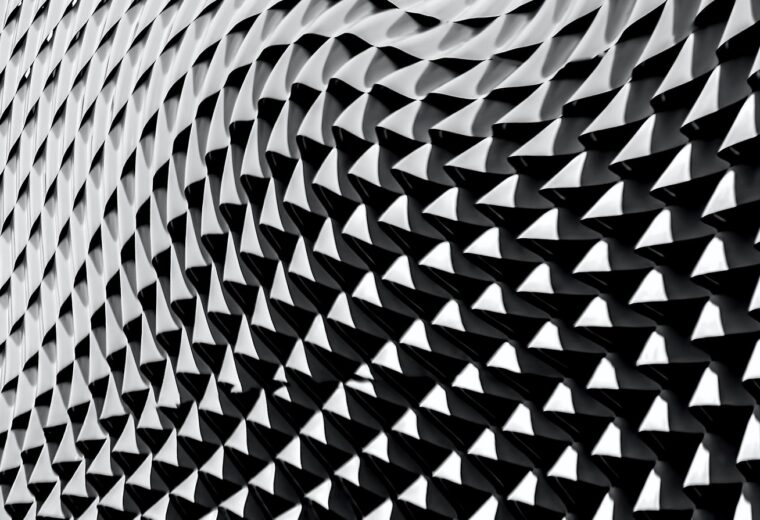 abstract image suggestive of fish scales