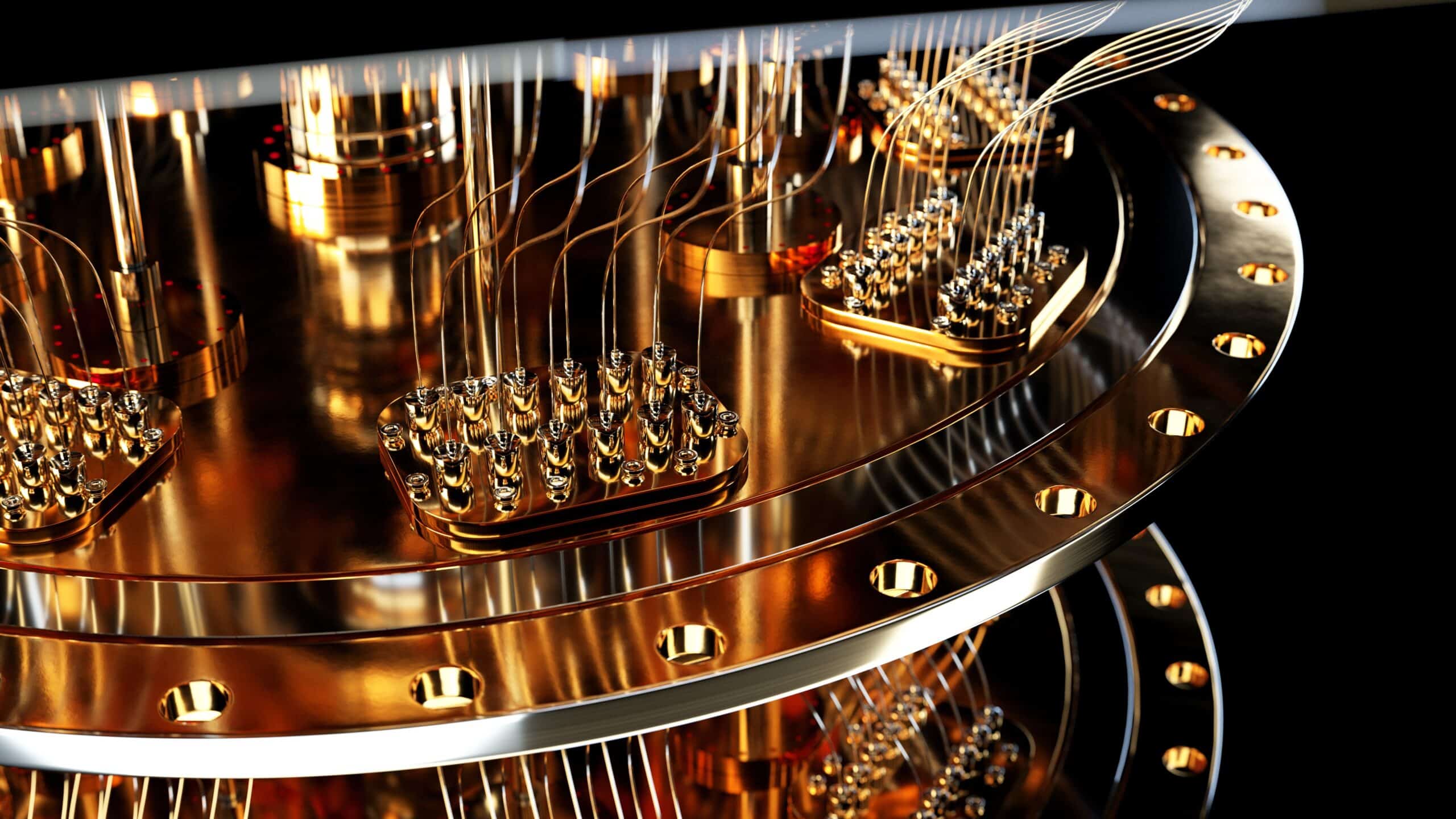 quantum computer close-up