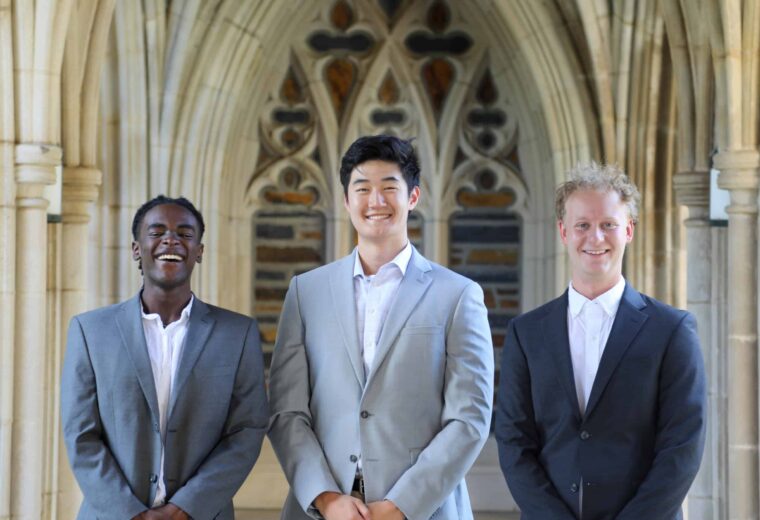 Del Cudjoe, Alec Liu, and Ken Kalin